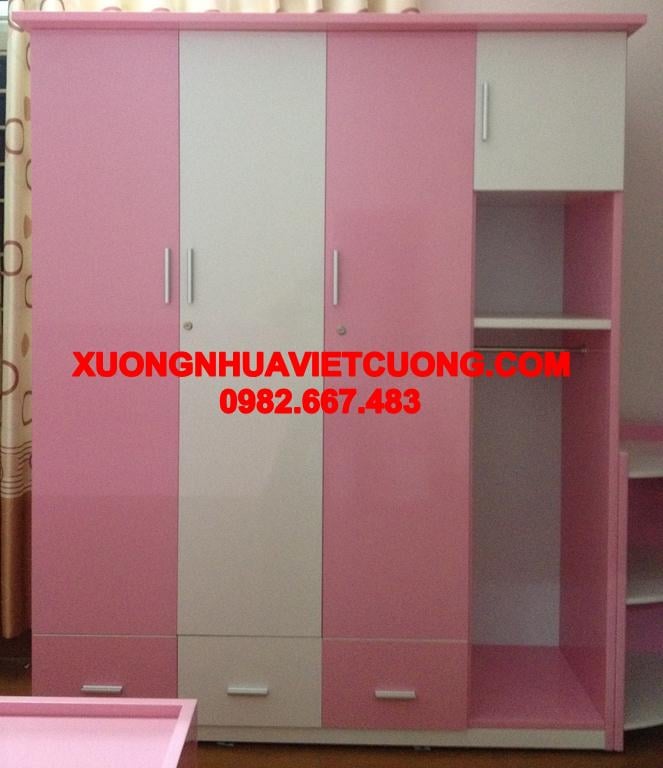 TỦ NHỰA ĐÀI LOAN 4 BUỒNG TA445