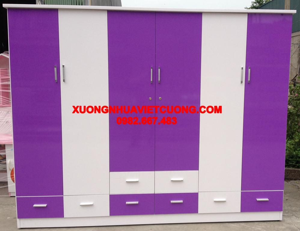 TỦ NHỰA ĐÀI LOAN 6 BUỒNG TA609