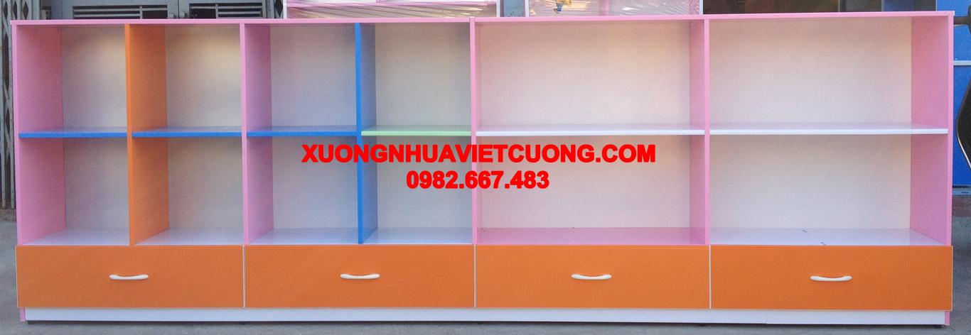 KỆ SÁCH NHỰA ĐÀI LOAN KS12