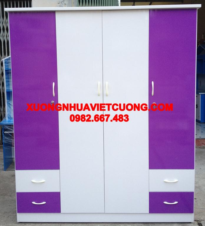 TỦ NHỰA ĐÀI LOAN 4 BUỒNG TA436