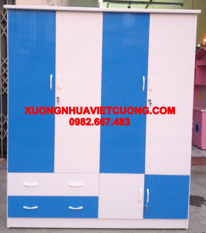 TỦ NHỰA ĐÀI LOAN 4 BUỒNG TA434