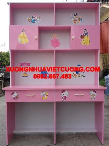  BÀN HỌC ĐÔI 1,4M NHỰA ĐÀI LOAN BHD25 