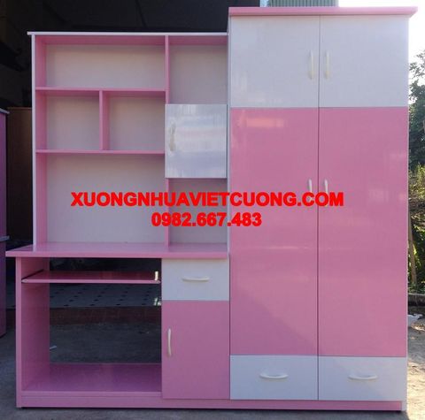  BÀN HỌC LIỀN TỦ QUẦN ÁO BHA08 