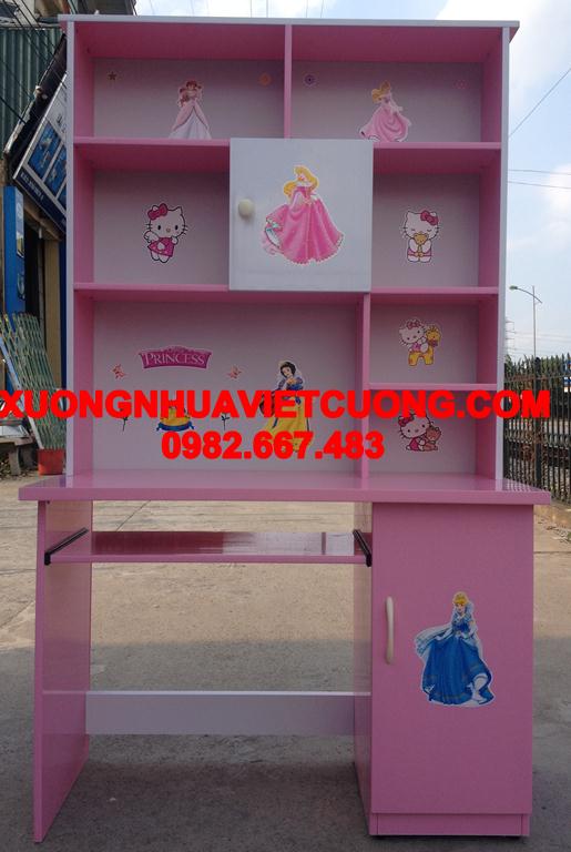 BÀN HỌC SINH LIỀN GIÁ SÁCH BH19