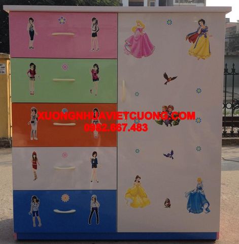  TỦ NHỰA ĐÀI LOAN CHO BÉ TB32 