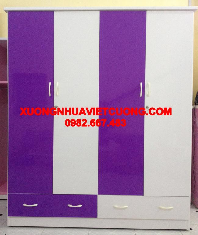 TỦ NHỰA ĐÀI LOAN 4 BUỒNG TA428