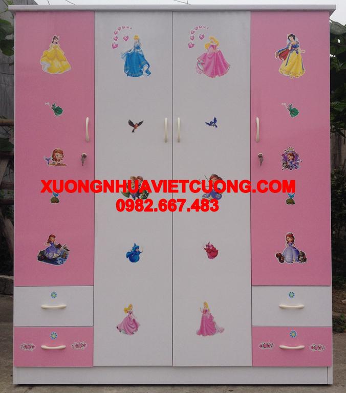 TỦ NHỰA ĐÀI LOAN 4 BUỒNG TA427