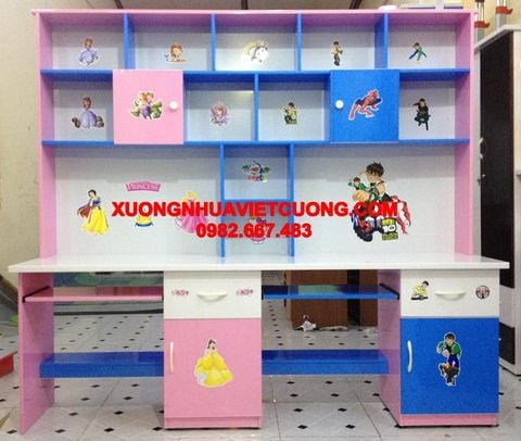  BÀN HỌC ĐÔI 2M NHỰA ĐÀI LOAN BHD52 