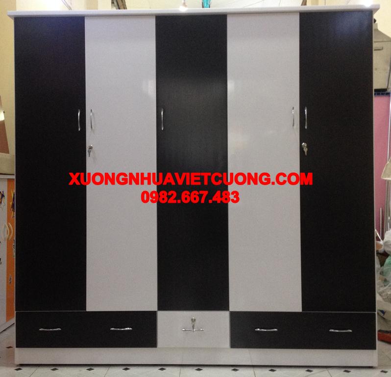 TỦ NHỰA ĐÀI LOAN 5 BUỒNG TA504