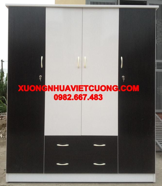 TỦ NHỰA ĐÀI LOAN 4 BUỒNG TA413