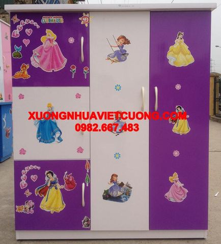  TỦ NHỰA ĐÀI LOAN CHO BÉ TB24 