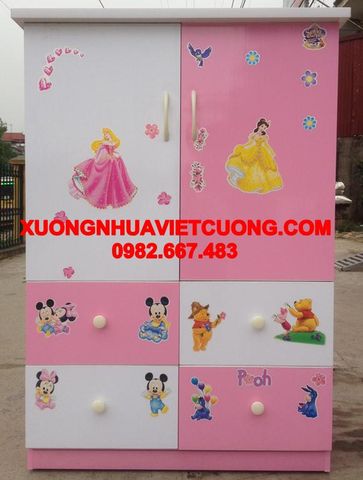  TỦ NHỰA ĐÀI LOAN CHO BÉ TB22 