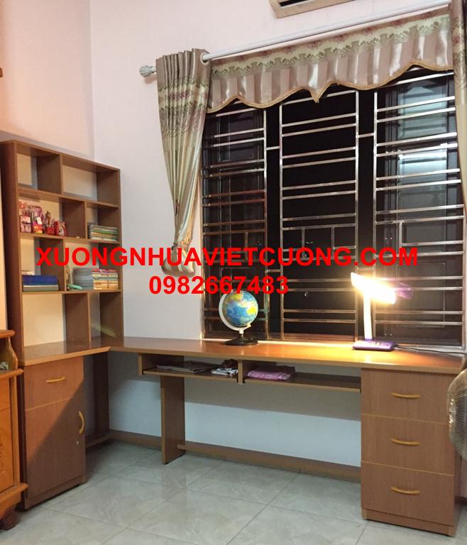 BÀN HỌC ĐÔI HÌNH L NHỰA ĐÀI LOAN BHD56