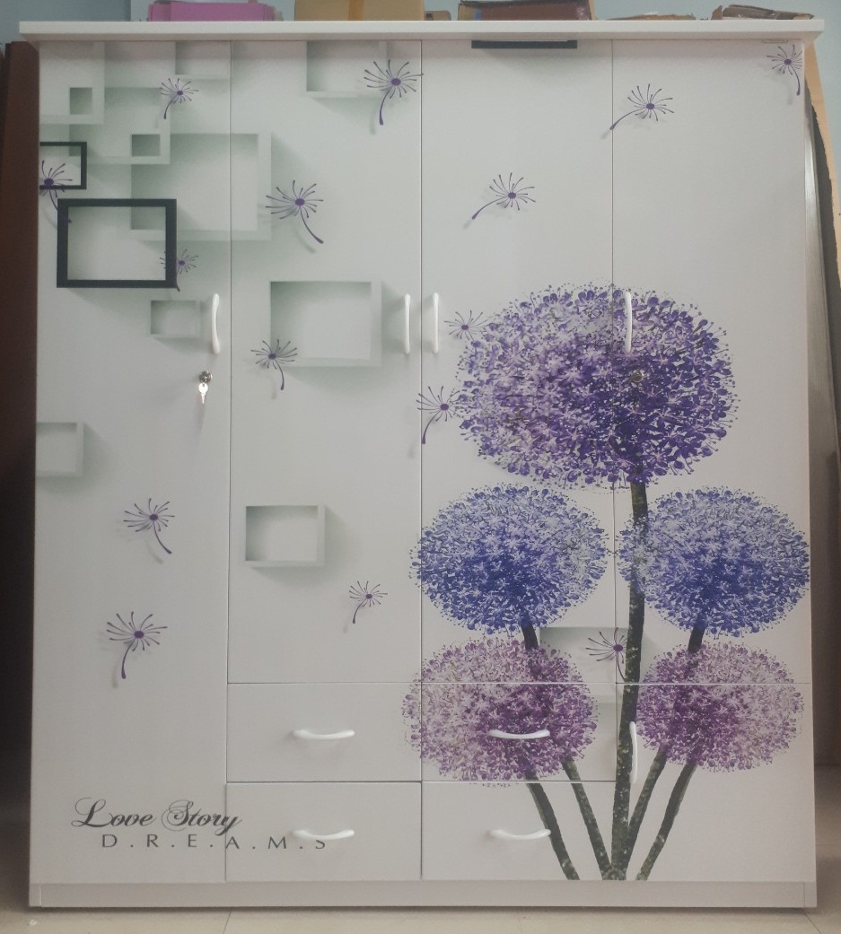 TỦ NHỰA ĐỰNG QUẦN ÁO 4 CÁNH TA4171