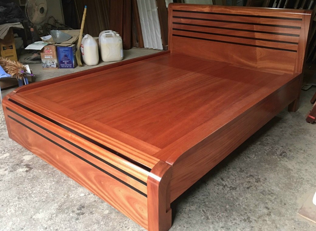 GIƯỜNG GỖ XOAN Giác phản GX167