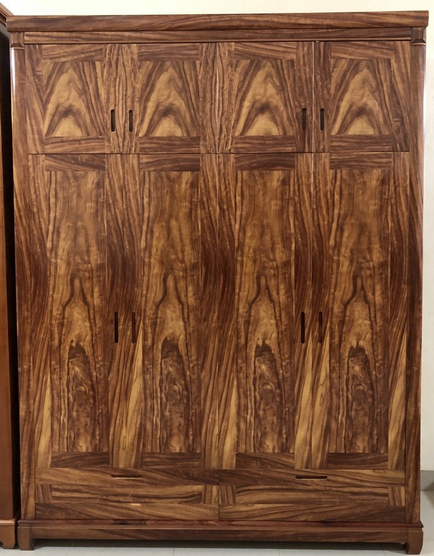 TỦ  GỖ 4 CÁNH CẨM HƯƠNG TG401