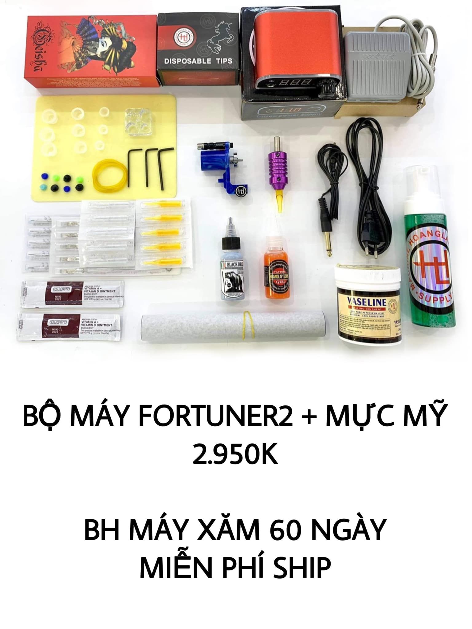 BỘ MÁY XĂM FORTUNER 2