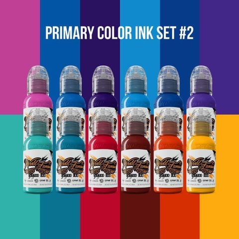  sét primary color ink set #2 