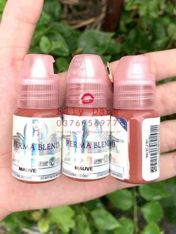  MỰC PHUN XĂM PERMA BLEND MAUVE ( 15ml ) 