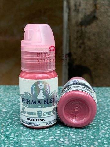  MỰC PHUN XĂM PERMA BLEND TRES PINK ( 15ml ) 