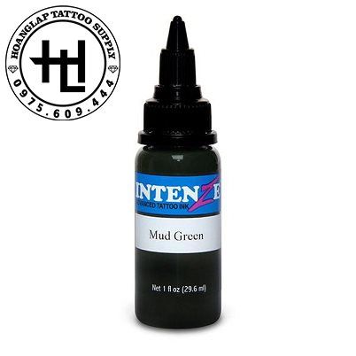  MỰC XĂM INTENZE MUD GREEN ( 30ml ) 