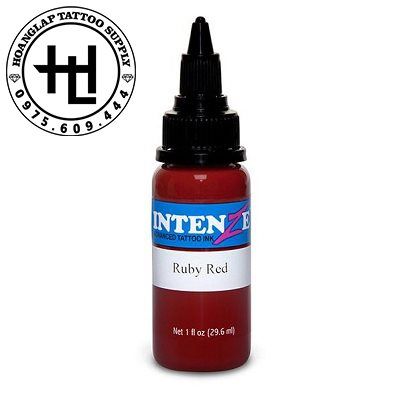  MỰC XĂM INTENZE RUBY RED ( 30ml ) 