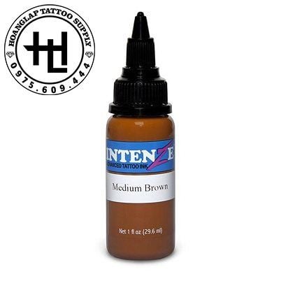  MỰC XĂM INTENZE MEDIUM BROWN ( 30ml ) 