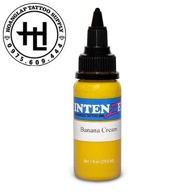 MỰC XĂM INTENZE BANANA CREAM ( 30ml )