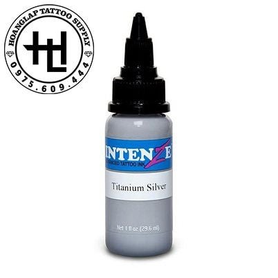  MỰC XĂM INTENZE TITANIUM SILVER ( 30ml ) 