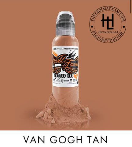  MỰC XĂM WORLD FAMOUS VAN GOGH TAN ( 15ml ) 