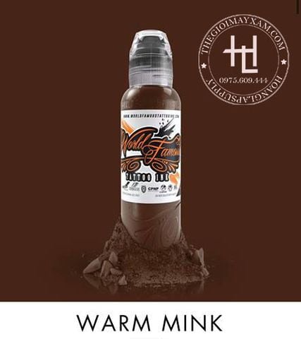  MỰC XĂM WORLD FAMOUS WARM MINK ( 15ml ) 