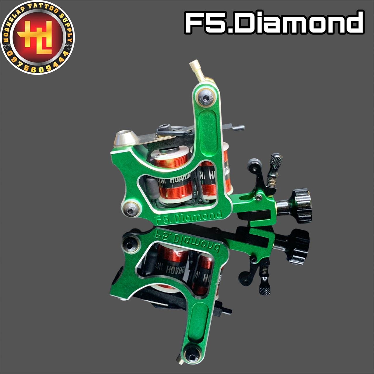 Máy Xăm Hình F5 Diamond Green