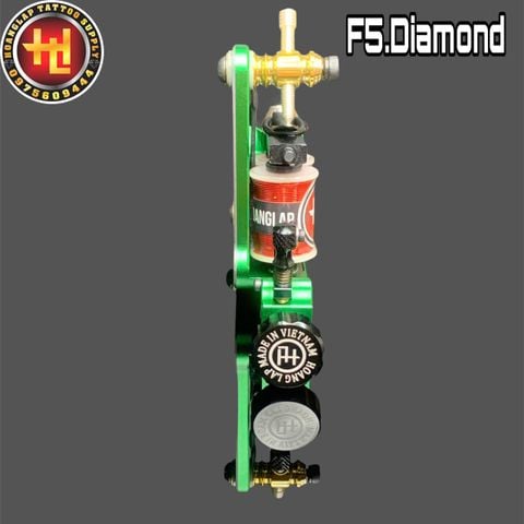  Máy Xăm Hình F5 Diamond Green 