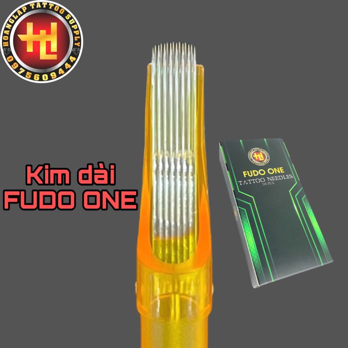 KIM XĂM DÀI TÔ MÀU 1013M1 ( 50 Kim Fudo One )