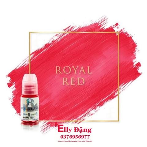  MỰC PHUN XĂM PERMA BLEND ROYAL RED 