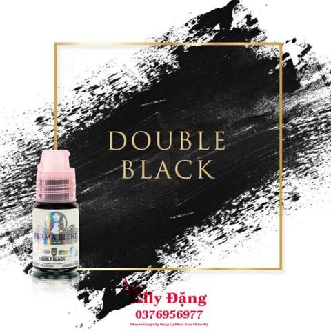  MỰC PHUN XĂM PERMA DOUBLE BLACK 