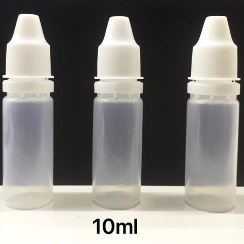  Lọ Chiết Nhựa 10ml Nắp Trắng ( 1 lọ ) 