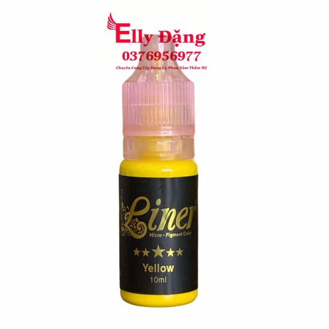  MỰC PHUN XĂM LINER YELLOW 