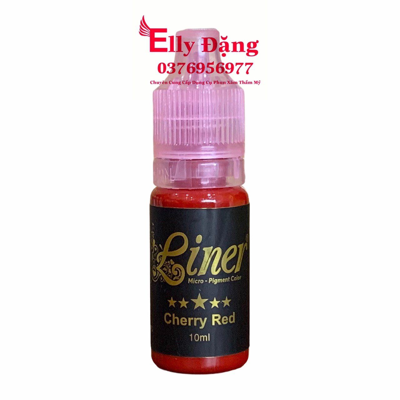 MỰC PHUN XĂM LINER CHERRY RED