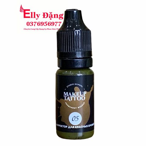  MỰC PHUN XĂM MAKEUP MÀU SỐ 05 ( 10ML ) 