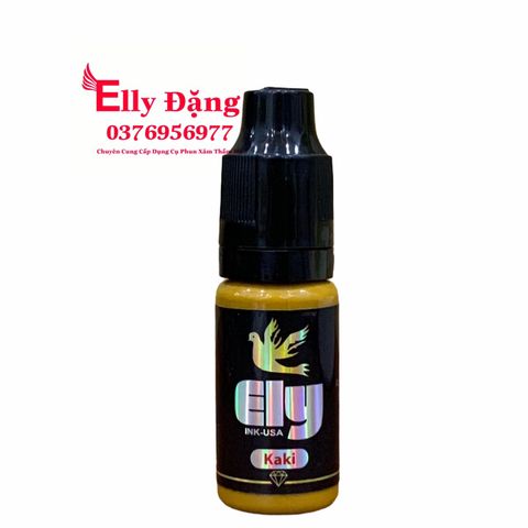  MỰC PHUN XĂM ELY KAKI 
