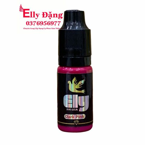  MỰC PHUN XĂM ELY DARK PINK 