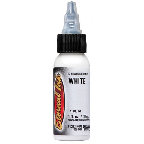  Mực Xăm Hình  White ( 30ml ) 