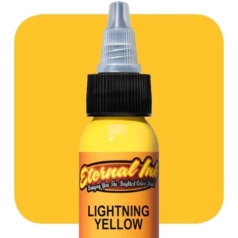  Mực Xăm Hình Lightning Yellow ( 30ml ) 