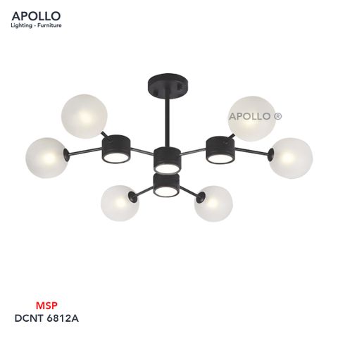 Đèn chùm thủy tinh nghệ thuật DCNT 6812A