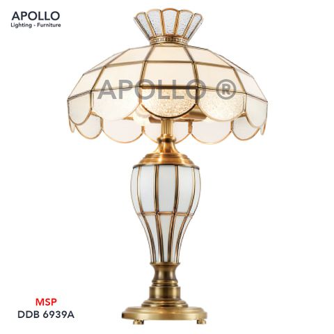 Đèn bàn đồng cổ điển cao cấp DDB 6939A