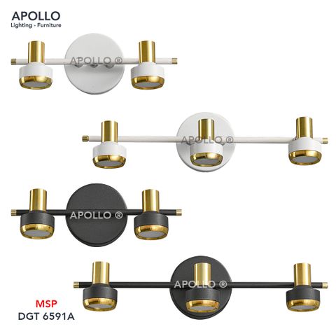 Đèn gắn tường soi rọi tranh, gương nhà tắm DGT 6591A
