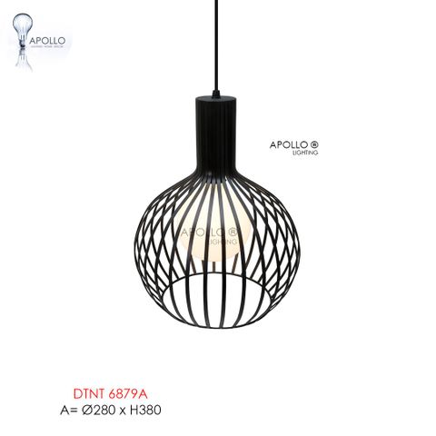 Đèn thả lồng sắt DTNT 6879A