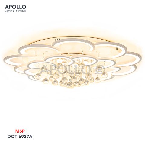 Đèn ốp trần LED Arcylic pha lê DOT 6937A