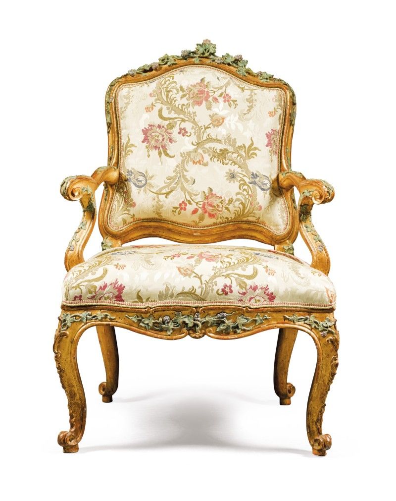 SOFA LOUIS XVI -SOFA POLYCHROME PAINTED